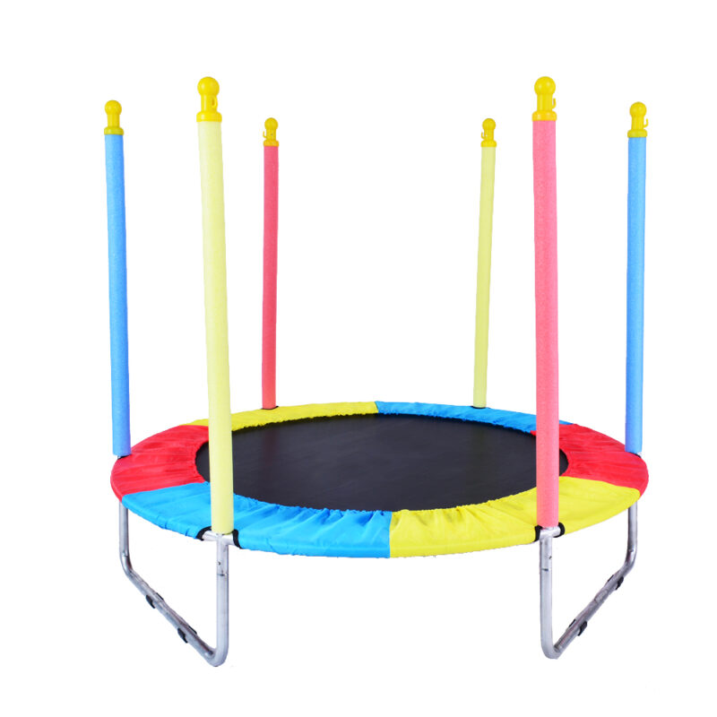 Kids Trampoline 1.4m/4.5ft with with Protective Safety Enclosure