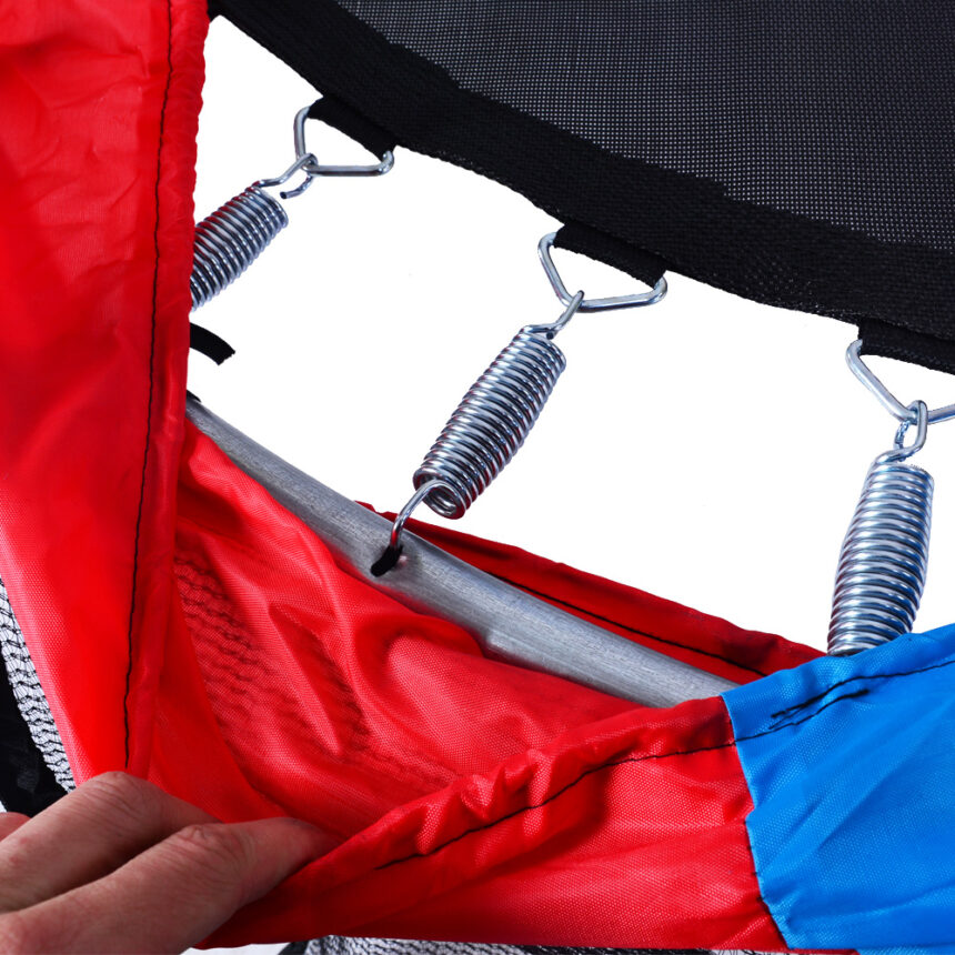 Kids Trampoline 1.4m/4.5ft with with Protective Safety Enclosure